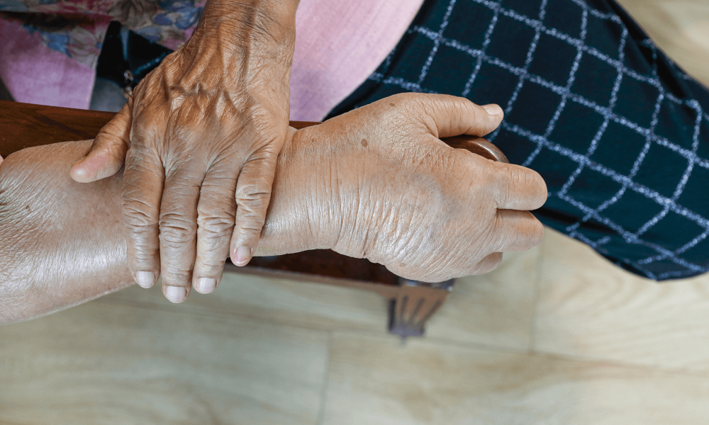 areas of the body hands wrists